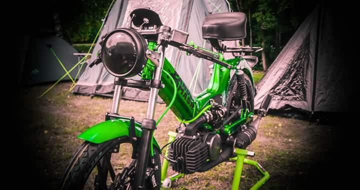 Puch Maxi KL 75cc DD "Mean Green"  billede 1