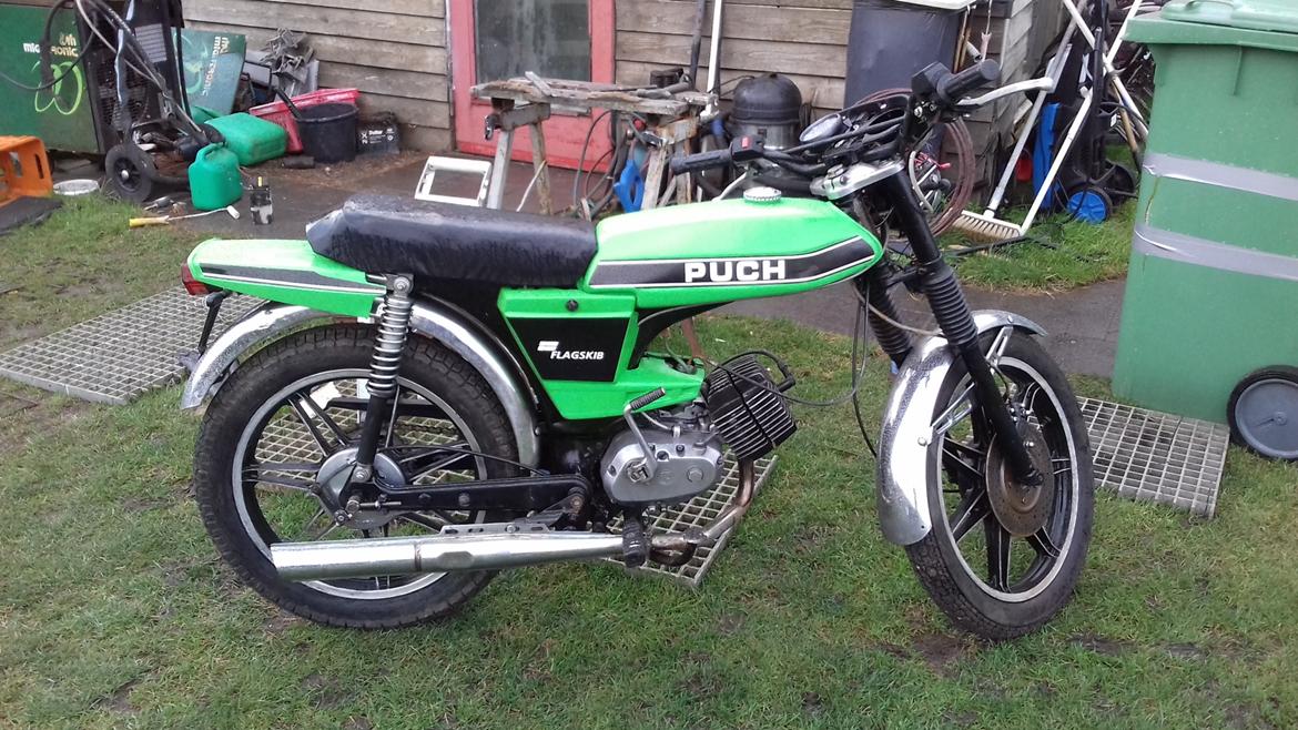 Puch  Grand Prix Flagskib N 50 N-SSL - sædet er blevet rykket lidt ned billede 2