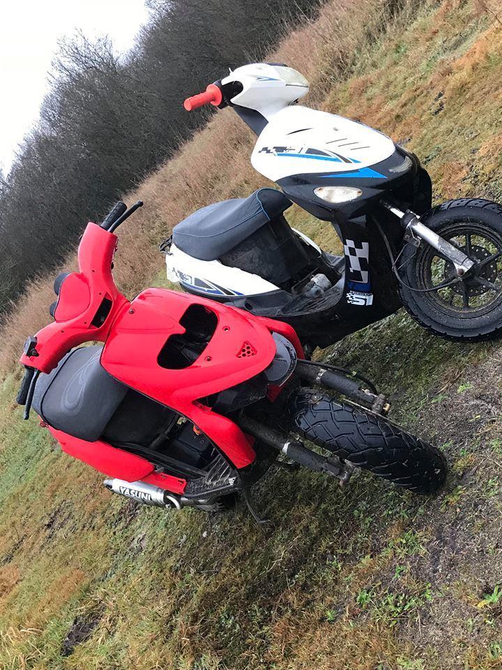 Gilera Stalker (Solgt) - Stalkeren ved siden af min Digita billede 3