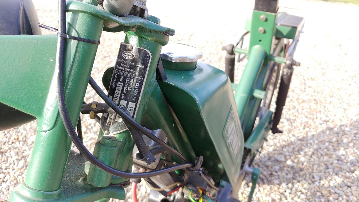 Veteraner Jawa babetta 210 (SOLGT) billede 19