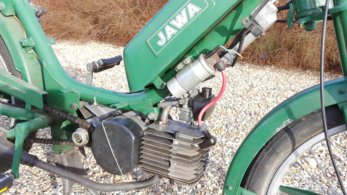 Veteraner Jawa babetta 210 (SOLGT) billede 11