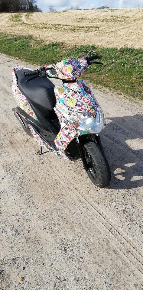 Yamaha Jog R - Malet forgaffel sort billede 13