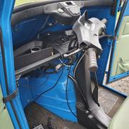 Piaggio ape50 europe van 25 km/t Blue action