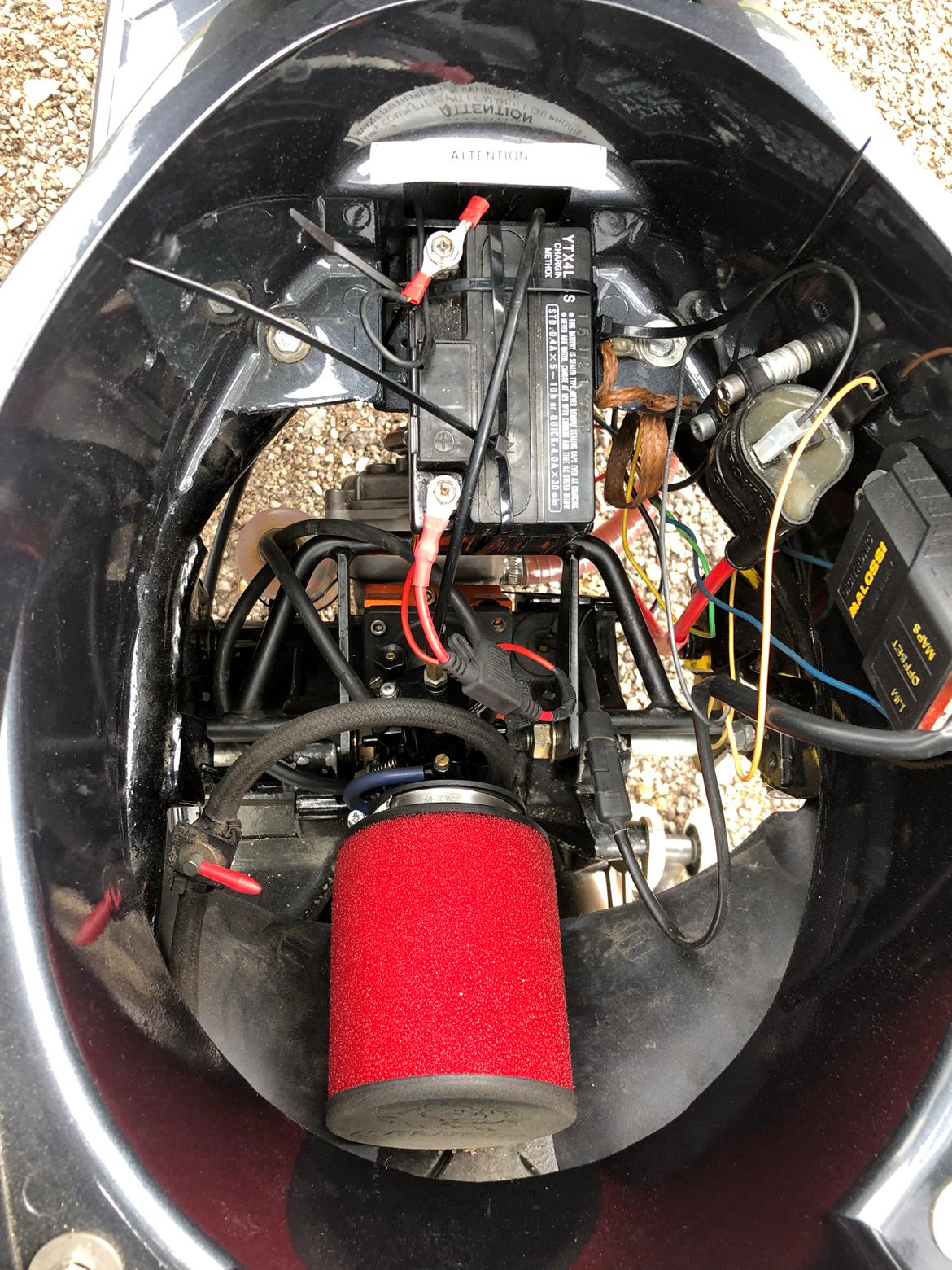 Yamaha Jog R (TC) (under ombygning) billede 7