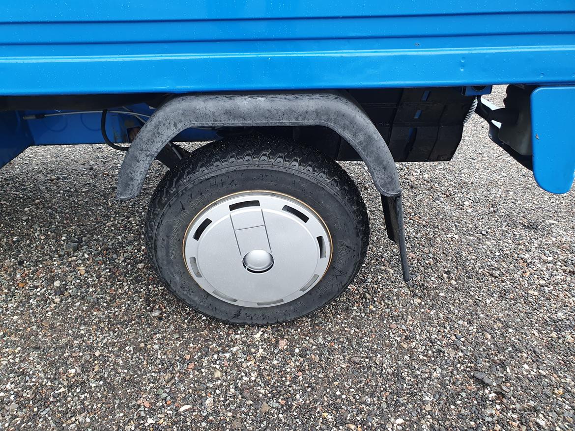 Piaggio ape50 europe van 25 km/t Blue action billede 11