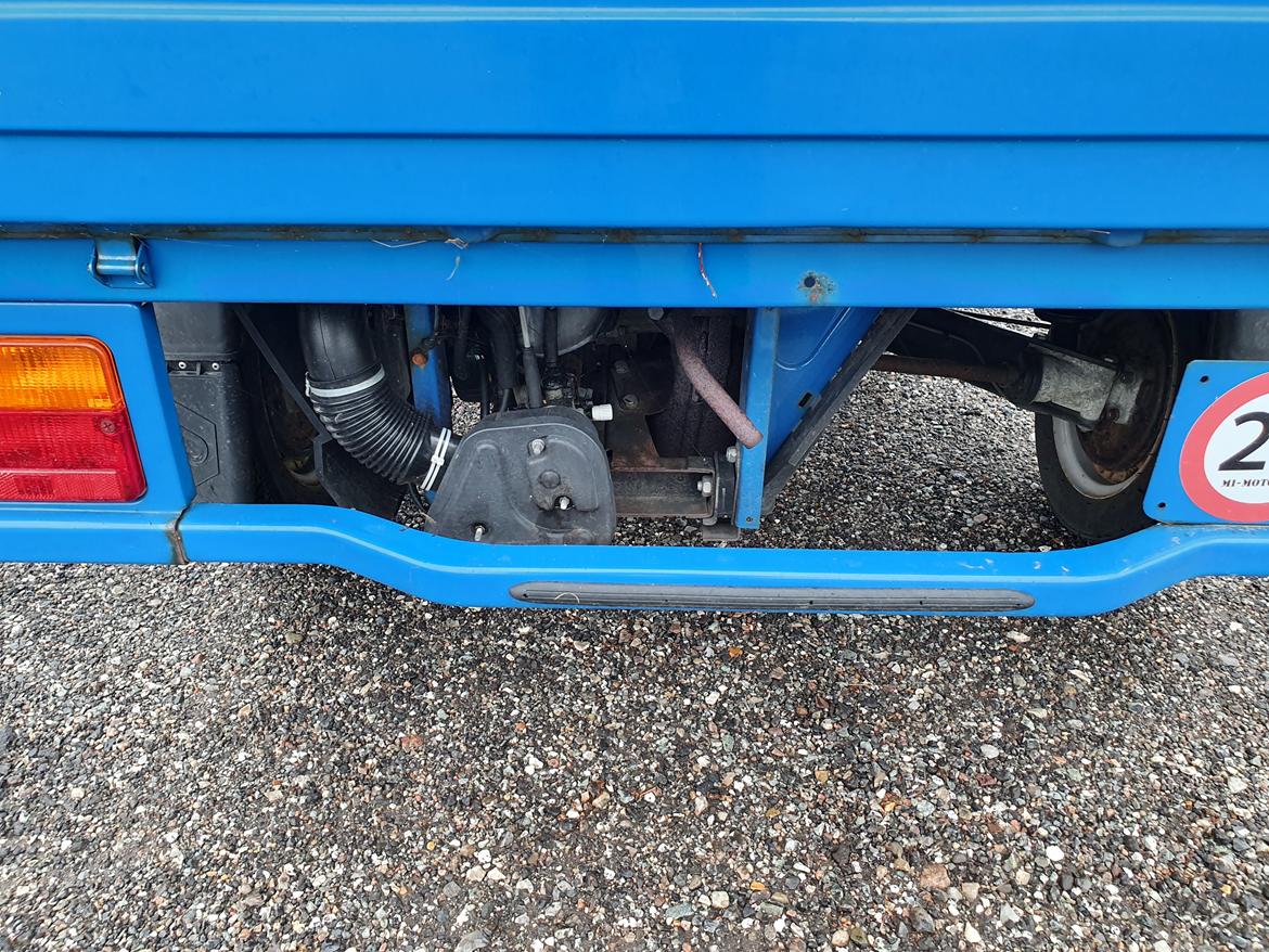 Piaggio ape50 europe van 25 km/t Blue action billede 12