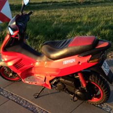 Gilera Runner SP 45er med min fede Ferrari skjolde 