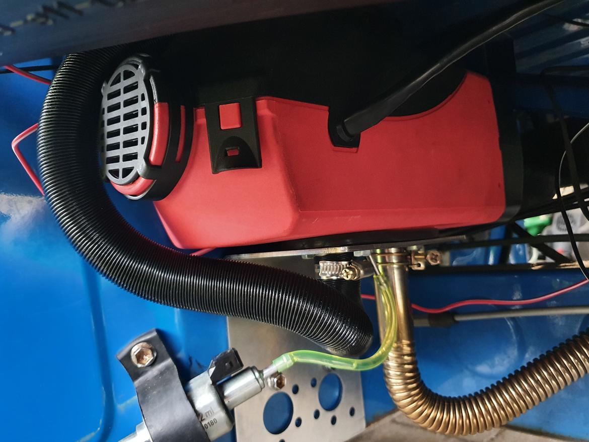 Piaggio ape50 europe van 25 km/t Blue action billede 20