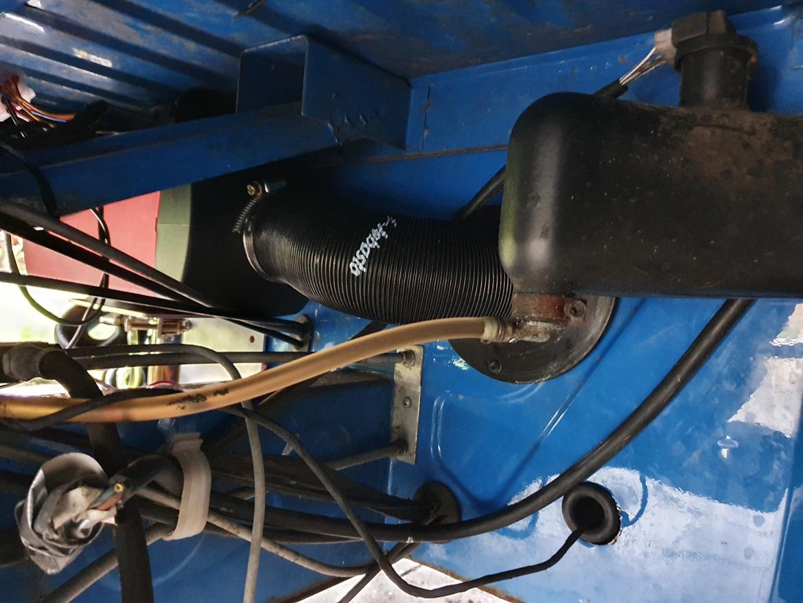 Piaggio ape50 europe van 25 km/t Blue action billede 21