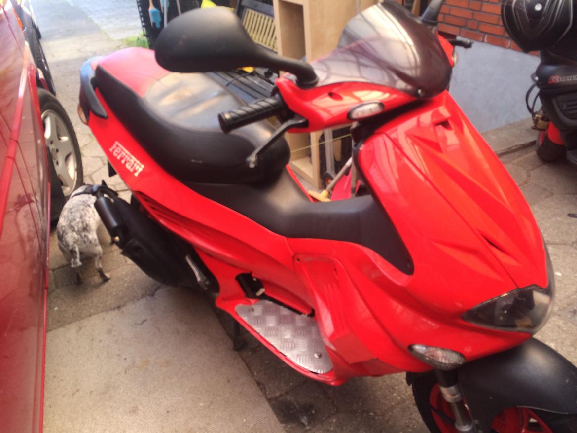 Gilera Runner SP 45er med min fede Ferrari skjolde  billede 12