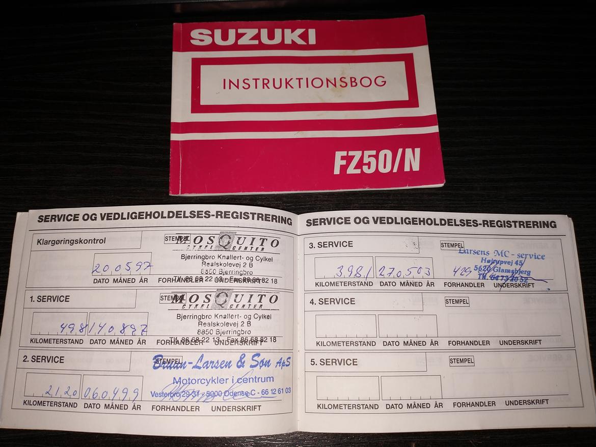 Suzuki CR50 (FZ50) EU45 billede 8