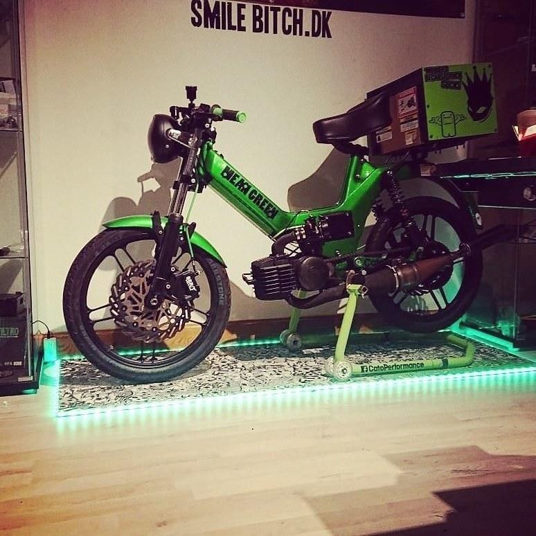 Puch Maxi KL 75cc DD "Mean Green"  billede 2