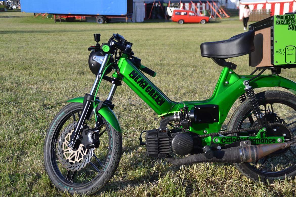 Puch Maxi KL 75cc DD "Mean Green"  billede 7