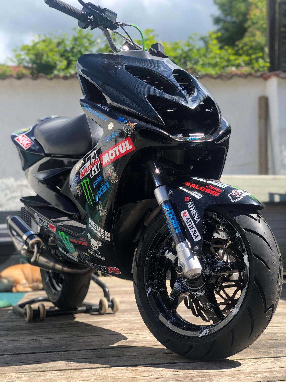 Yamaha Aerox Malossi MHR 70ccm  billede 2