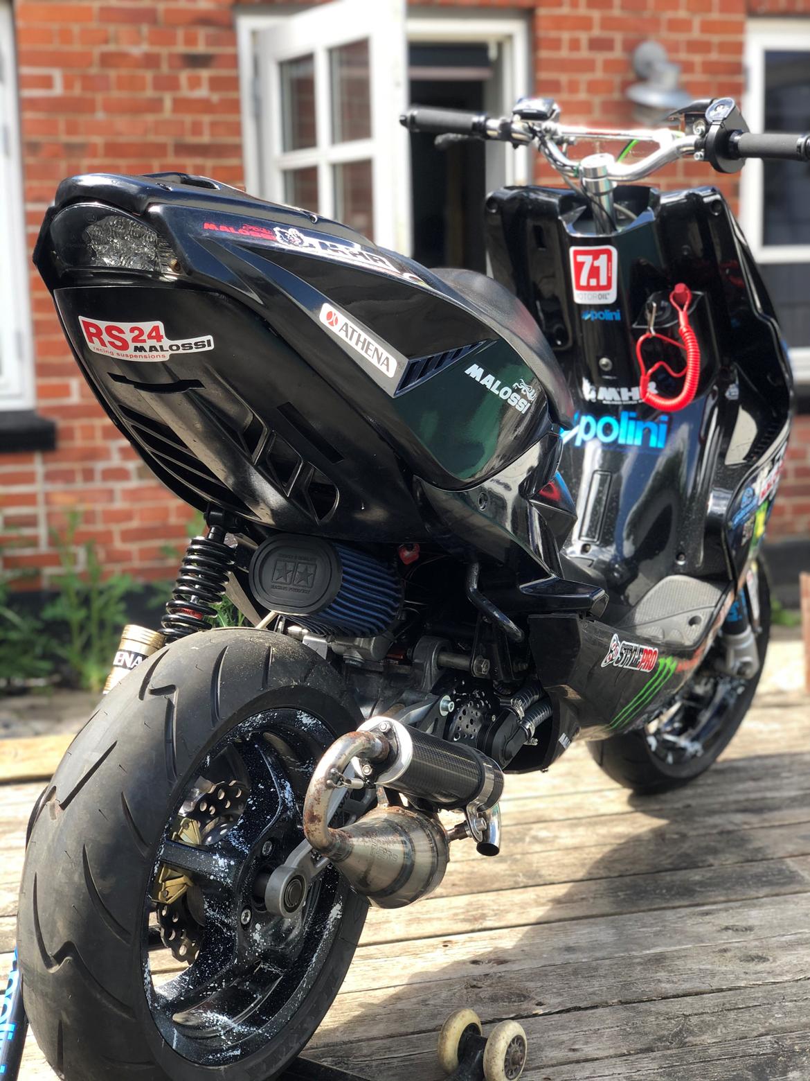 Yamaha Aerox Malossi MHR 70ccm  billede 5