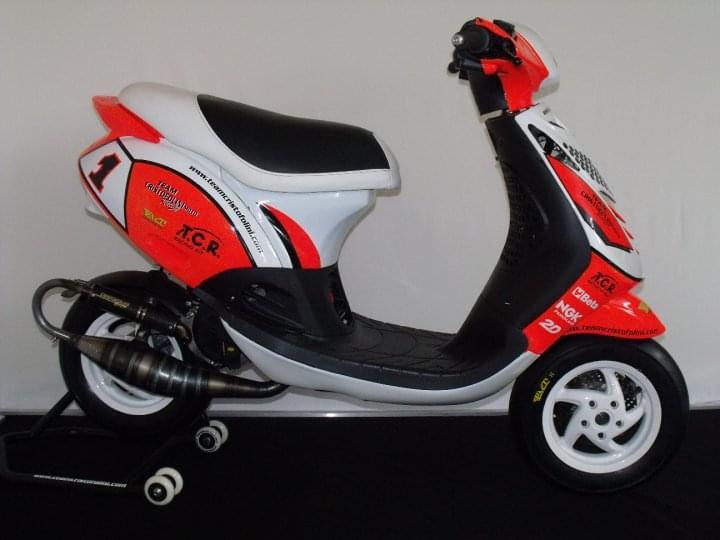 Piaggio Zip sp Team cristofolini bike 70 ccm billede 11