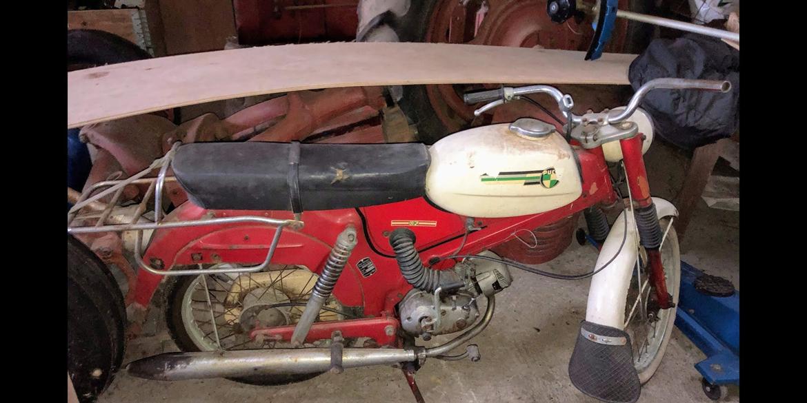 Puch VZ 50 V - Sådan har den stået de sidste mange år billede 16