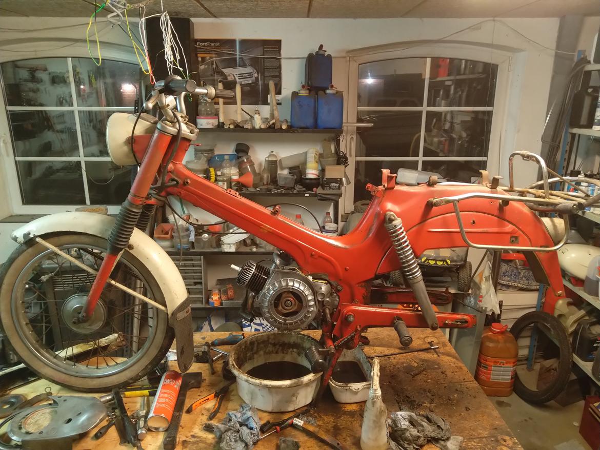 Puch VZ 50 V - Igang med 'stort service' billede 17