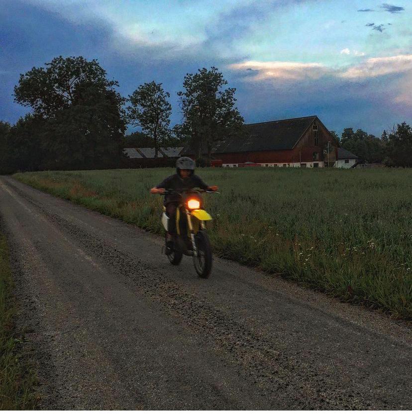 Suzuki SMX 50 - Flyet på svensk grusvej billede 7