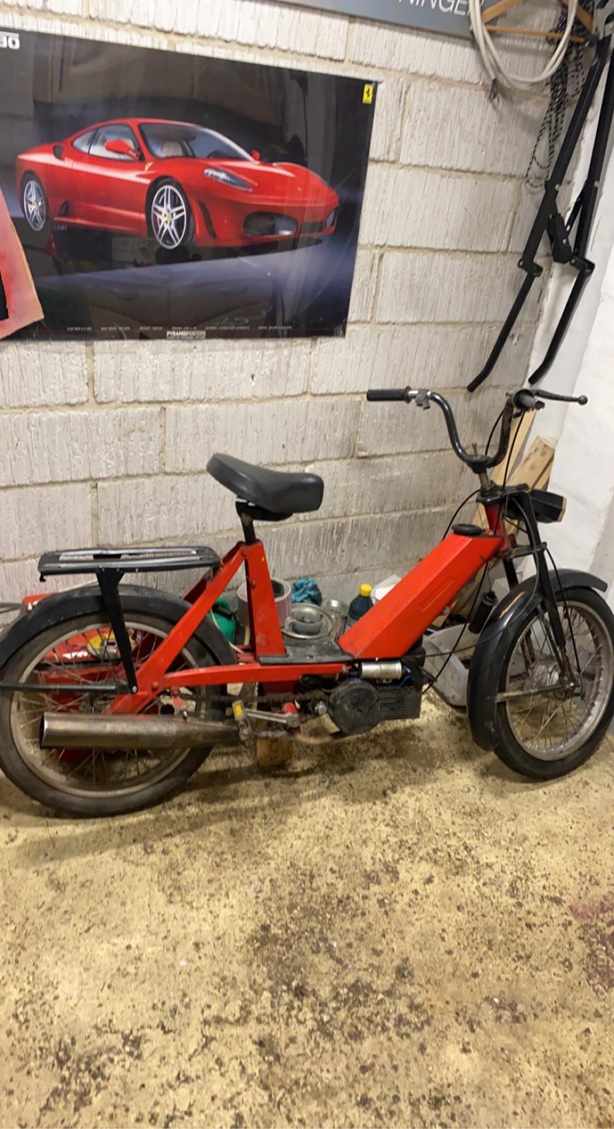 Veteraner Jawa babetta 206 (under renovering) billede 1