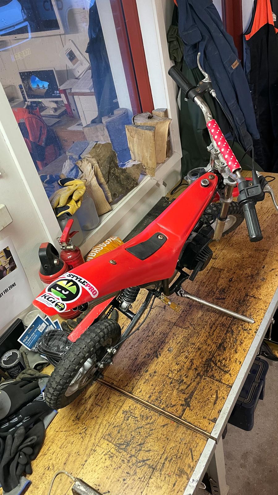 MiniBike pocketbike  trial  billede 9