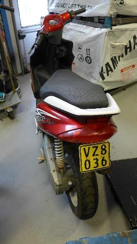 Yamaha Jog r - gammel nummerplade billede 16