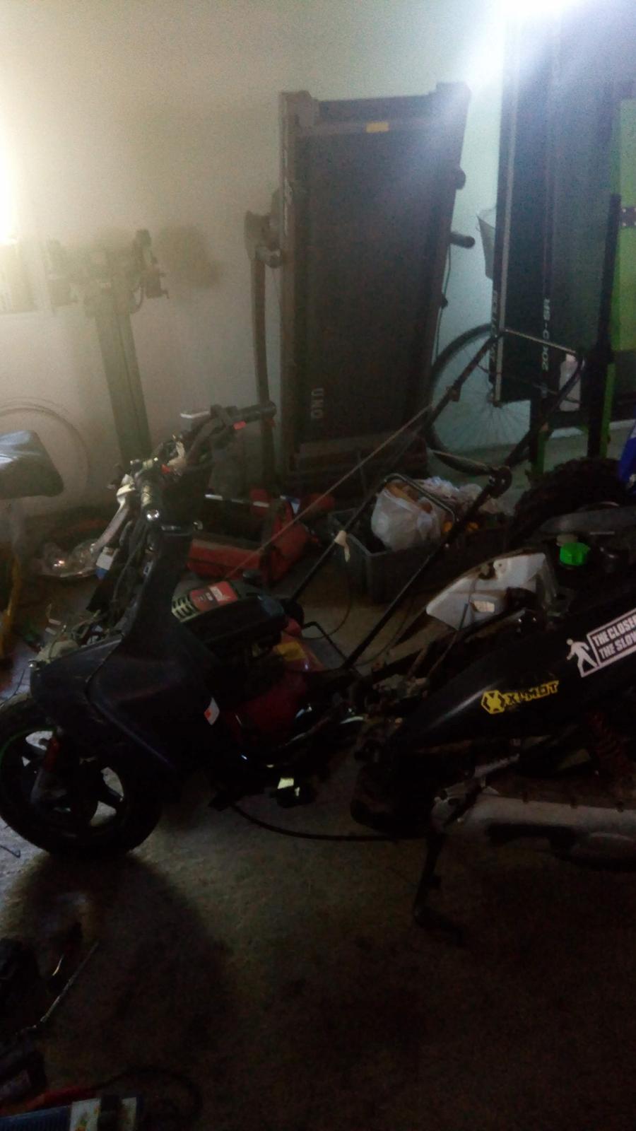 Yamaha Jog r - så er vi i gang billede 11