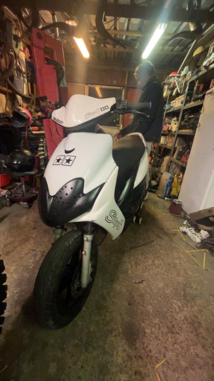 Yamaha Yamaha jog R SOLGT billede 22