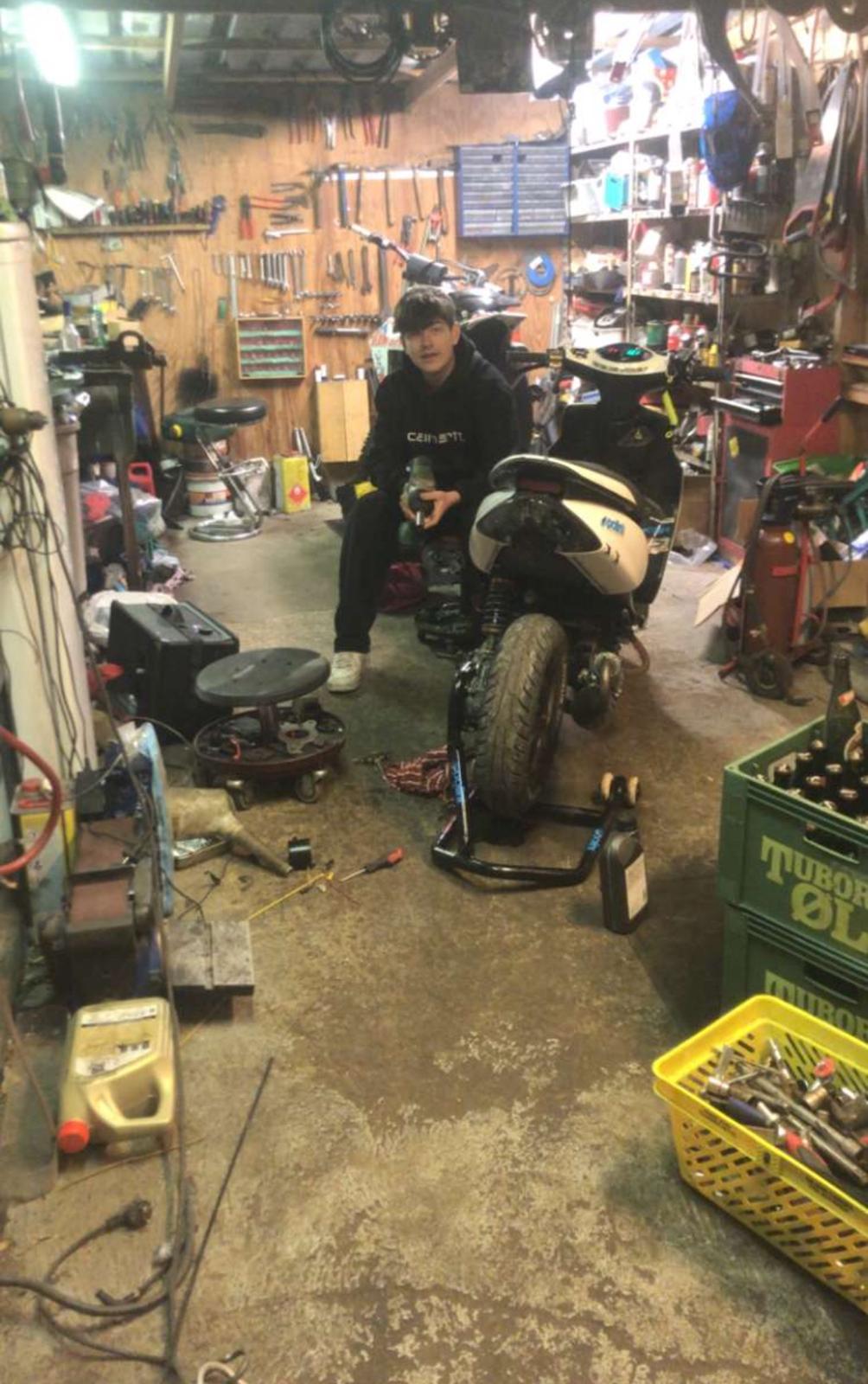 Yamaha Yamaha jog R SOLGT billede 24