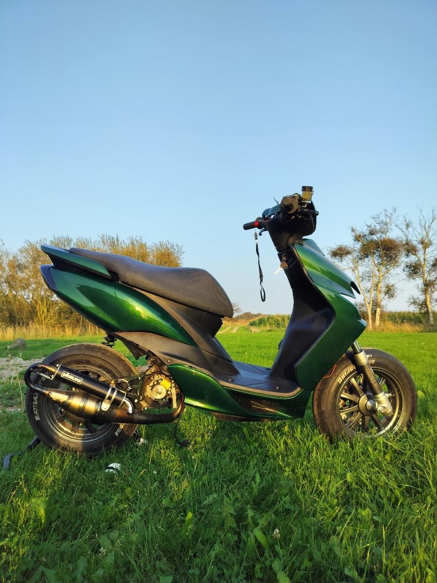 Yamaha Jog R "Baneged" billede 2