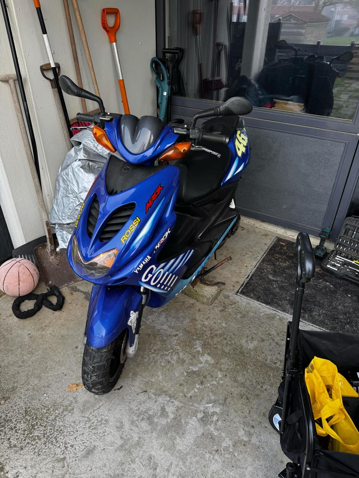 Yamaha Aerox Valentino Rossi edition - Da jeg indkøbte den (FØR Billede) billede 10