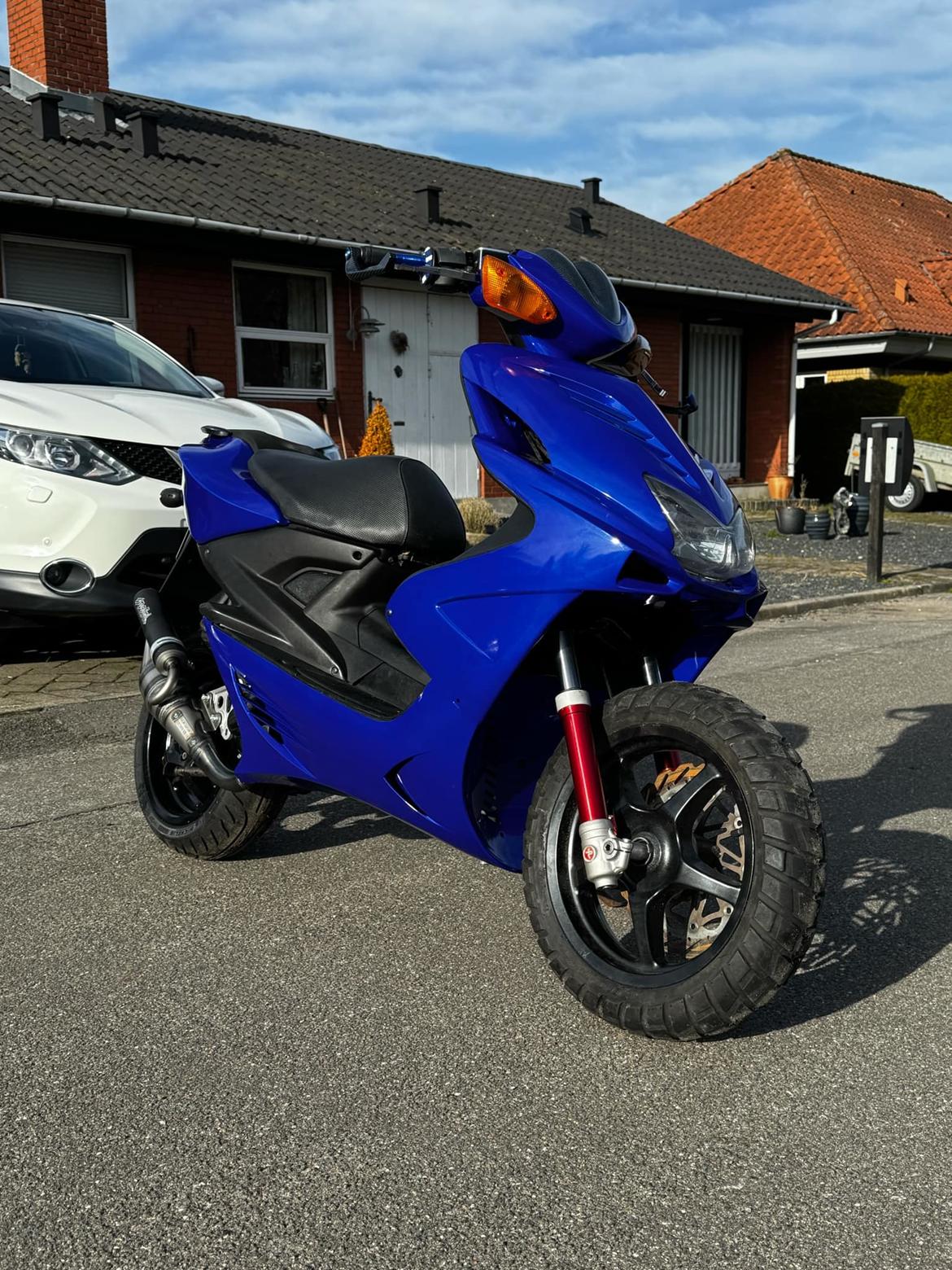 Yamaha Aerox Valentino Rossi edition - Som den står nu 75% færdig billede 2