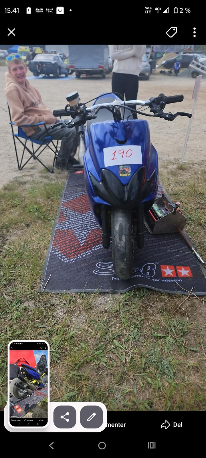 Yamaha Jog r 2 fast 204cc billede 14