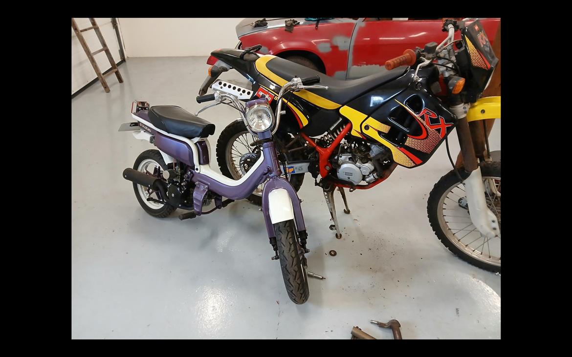 Suzuki Fz50 - man kan godt se hvilken en der er lavet til de små japanere billede 11