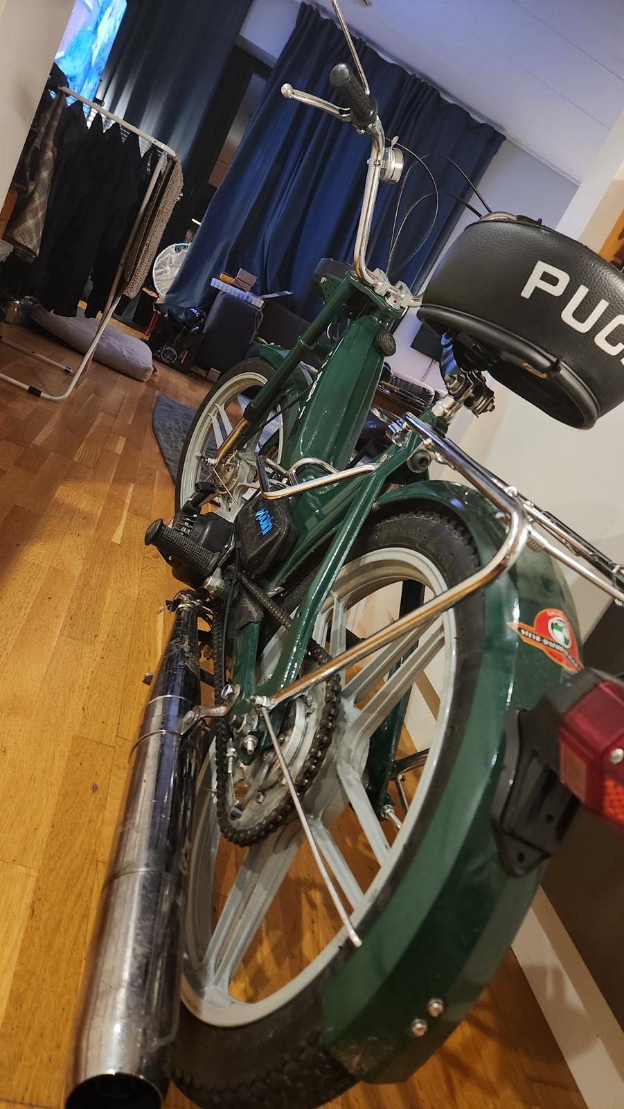 Puch Maxi P farven grøn billede 17