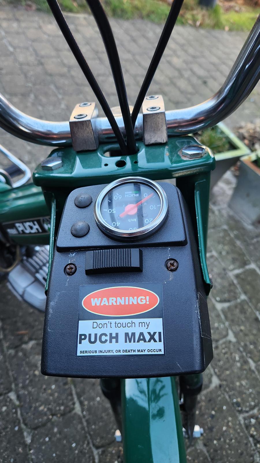 Puch Maxi P farven grøn billede 3