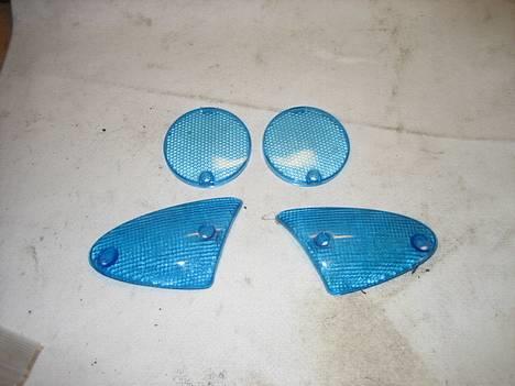 Sco oter dele sælges - Sr50 blåt blinklys sæt billede 4