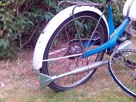 Veteraner Nsu quickly K23 - Orginal Såkaldt Fiskehale. billede 6