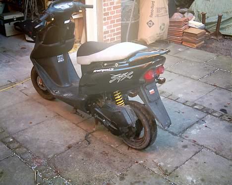 Honda sfx PROJEKT Færdig 28aug - scooteren lige efter jeg fik den :) billede 1
