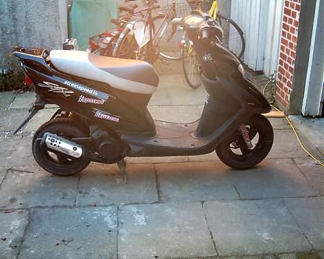 Honda sfx PROJEKT Færdig 28aug - scooteren lige efter jeg fik den :) billede 3