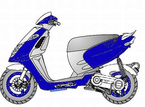 Aprilia Sonic |  Til salg! - flot tegning billede 8