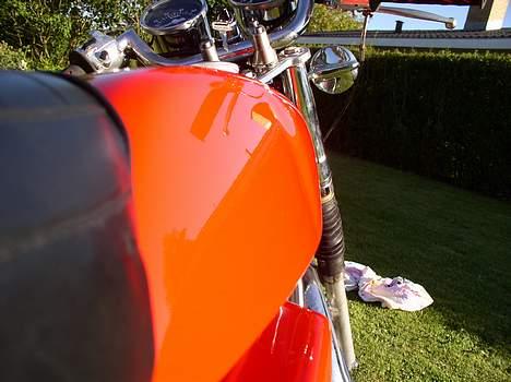 Yamaha FS1 4gear K1 Solgt - Den ferrai rød farve billede 5