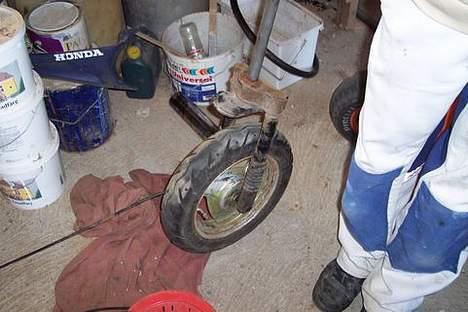 Yamaha Jog byttet til street billede 8