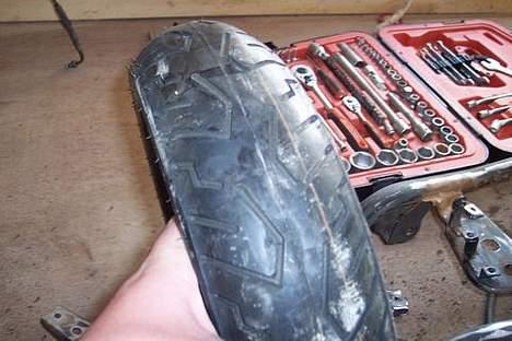 Yamaha Jog byttet til street billede 9