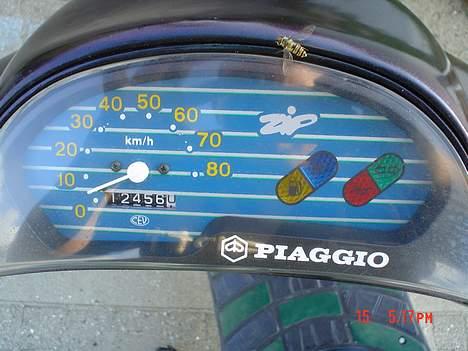 Piaggio zip solgt... - Mit speedometer...alt virker billede 7