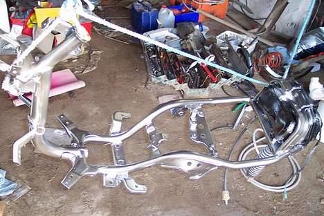 Yamaha Jog byttet til street billede 13