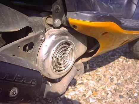 Aprilia Rally - Blæser skjold bare ikke så pænt mere. billede 2