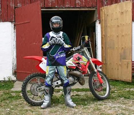 Honda CR 125 (SOLGT) - Ja det er så mig billede 5