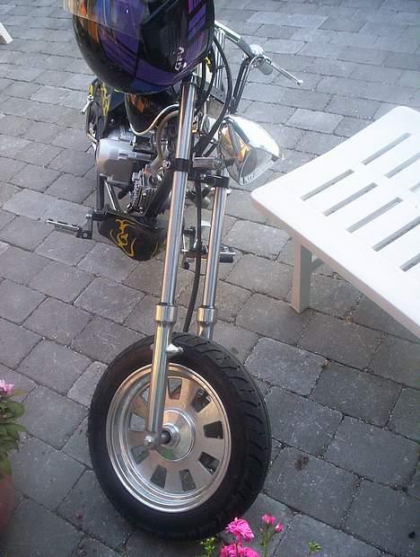 MiniBike Chopper SOLGT billede 4