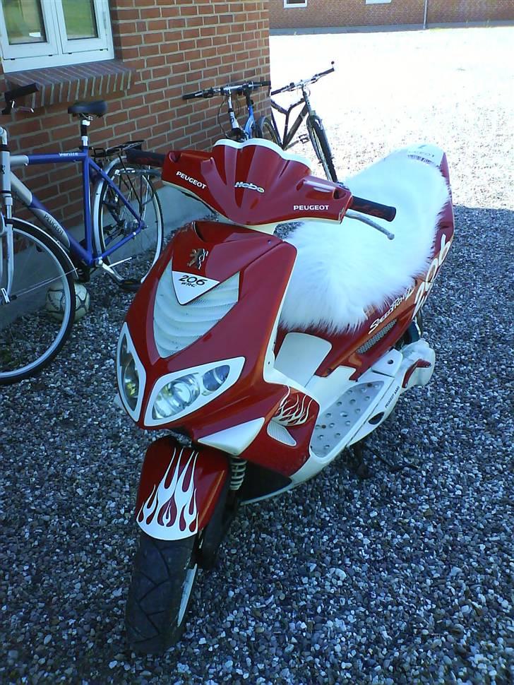 Peugeot Speedfight 2 wrc - Solgt - - lige et nyt billed af scooter,. der mangler stadig noget styling i nu., billede 1
